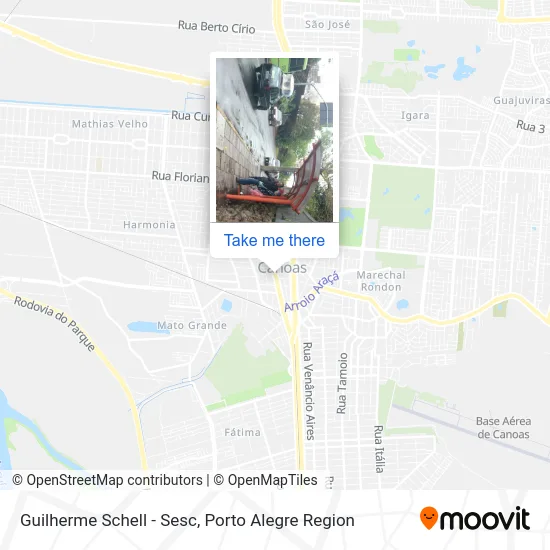 Guilherme Schell - Sesc map