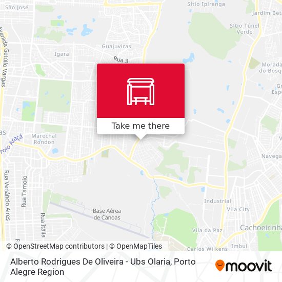 Alberto Rodrigues De Oliveira - Ubs Olaria map