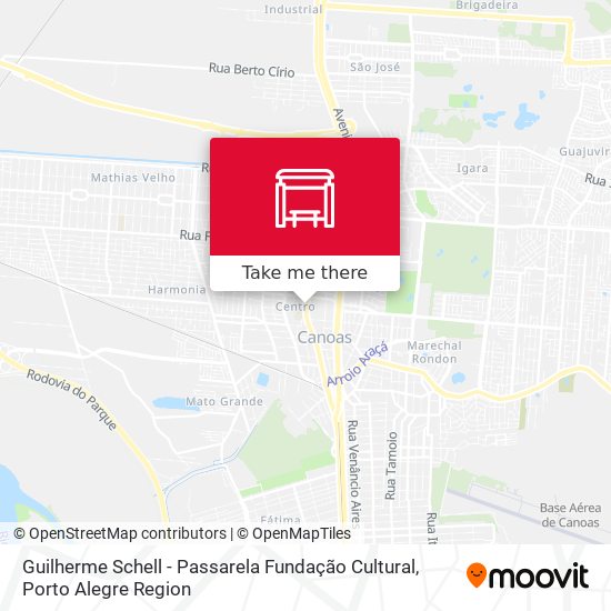 Guilherme Schell - Passarela Fundação Cultural map