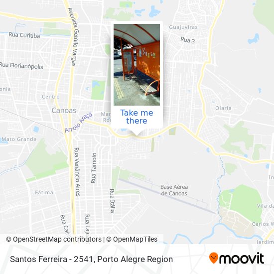 Santos Ferreira - 2541 map