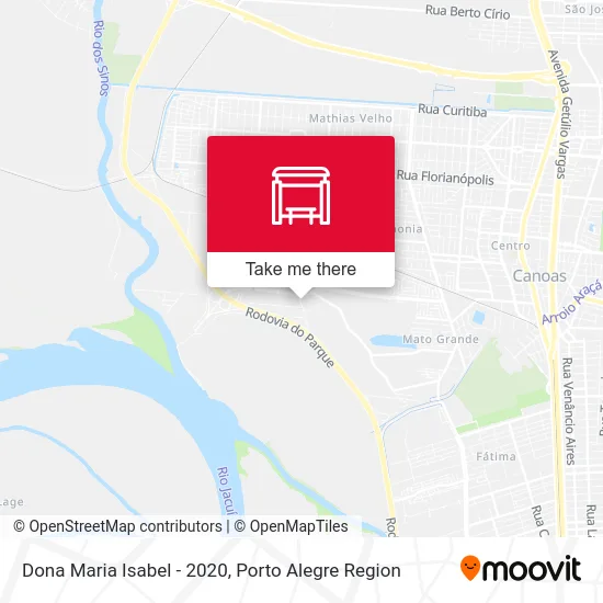 Dona Maria Isabel - 2020 map