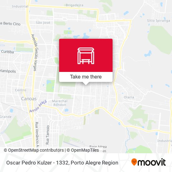 Oscar Pedro Kulzer - 1332 map