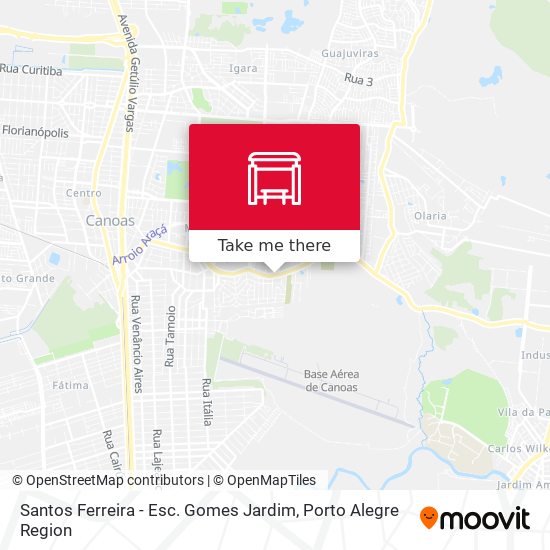 Santos Ferreira - Esc. Gomes Jardim map