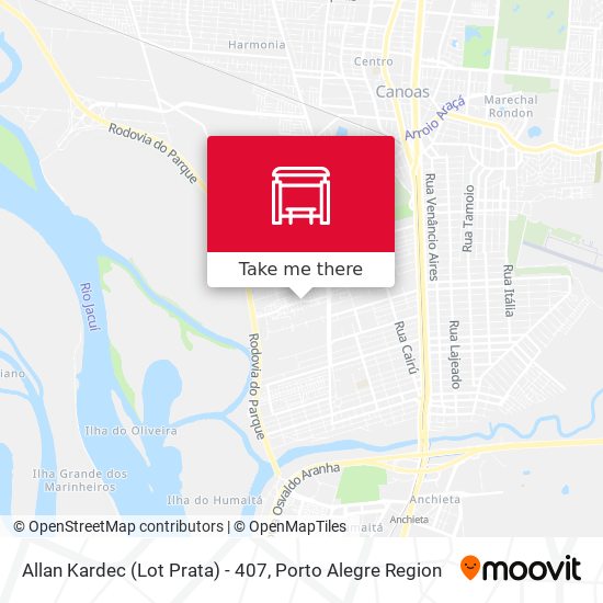 Allan Kardec (Lot Prata) - 407 map