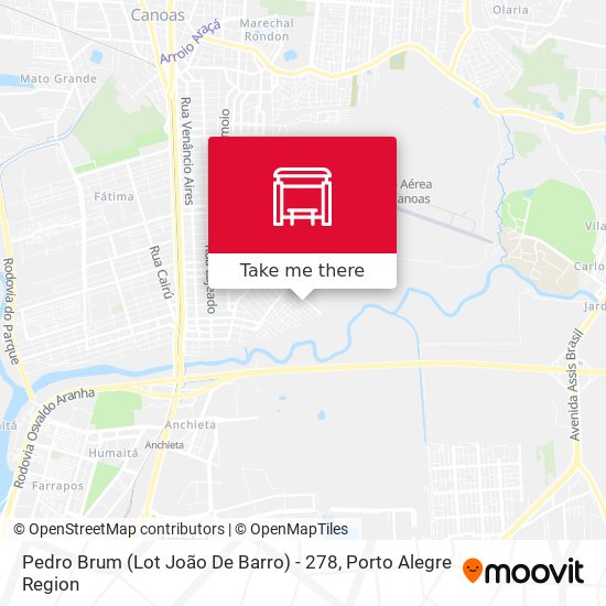 Pedro Brum (Lot João De Barro) - 278 map