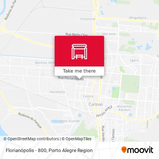 Florianópolis - 800 map