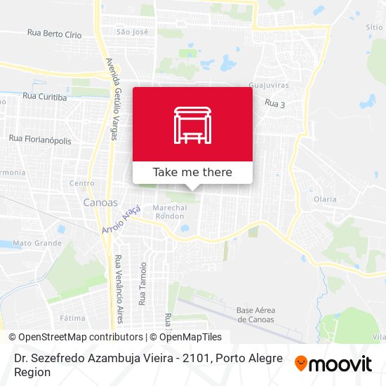 Dr. Sezefredo Azambuja Vieira - 2101 map