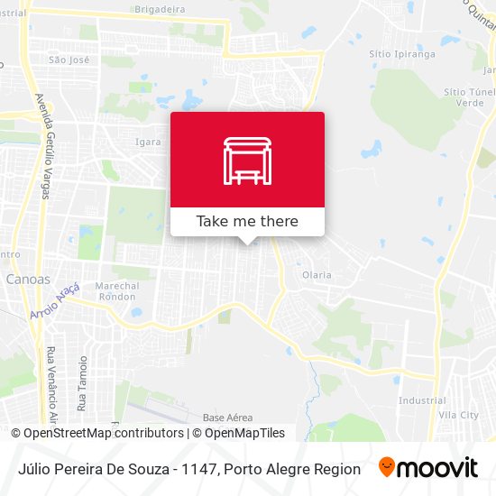 Júlio Pereira De Souza - 1147 map