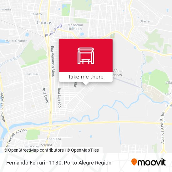 Fernando Ferrari - 1130 map
