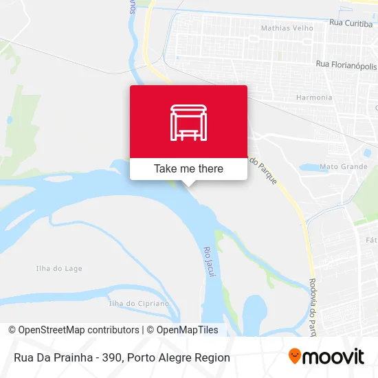 Rua Da Prainha - 390 map