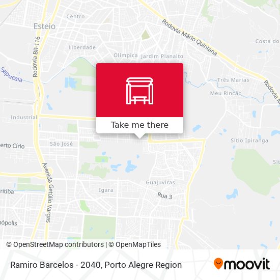Ramiro Barcelos - 2040 map