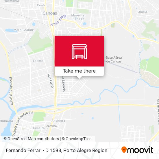 Fernando Ferrari - D 1598 map