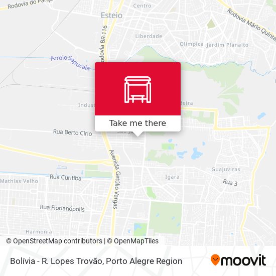 Bolívia - R. Lopes Trovão map