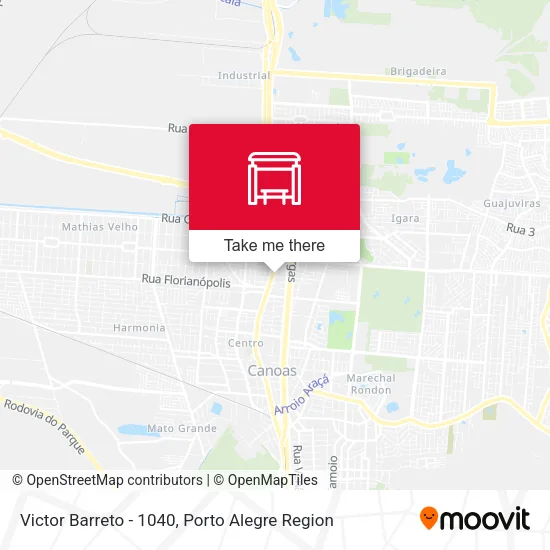 Victor Barreto - 1040 map