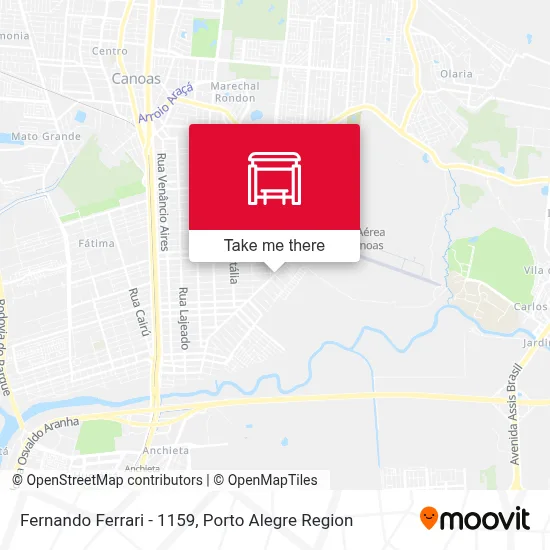 Fernando Ferrari - 1159 map