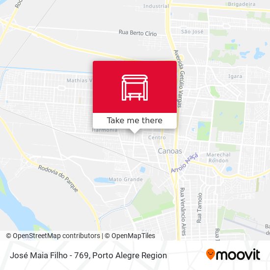 José Maia Filho - 769 map