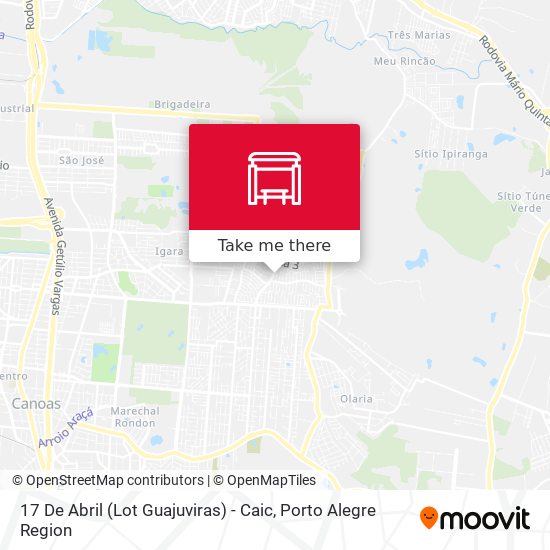 17 De Abril (Lot Guajuviras) - Caic map