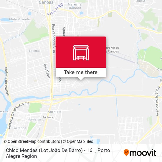 Chico Mendes (Lot João De Barro)  - 161 map