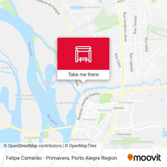 Felipe Camarão - Primavera map