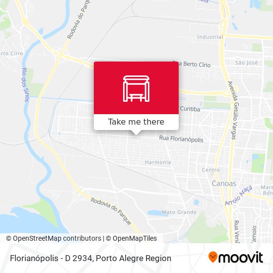 Florianópolis - D 2934 map