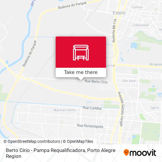 Berto Círio - Pampa Requalificadora map