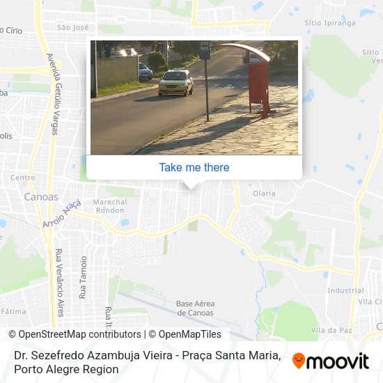 Dr. Sezefredo Azambuja Vieira - Praça Santa Maria map