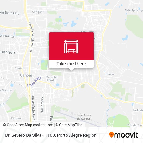 Dr. Severo Da Silva - 1103 map