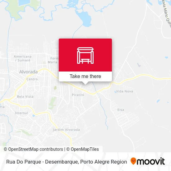 Rua Do Parque - Desembarque map