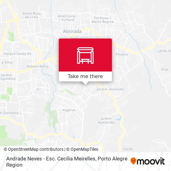 Andrade Neves - Esc. Cecília Meirelles map