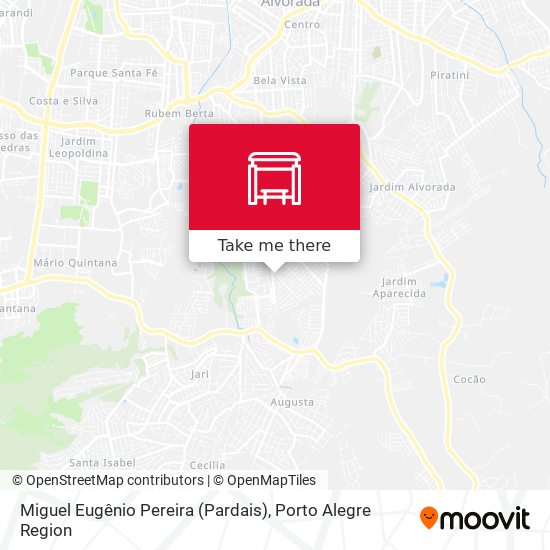 Miguel Eugênio Pereira (Pardais) map
