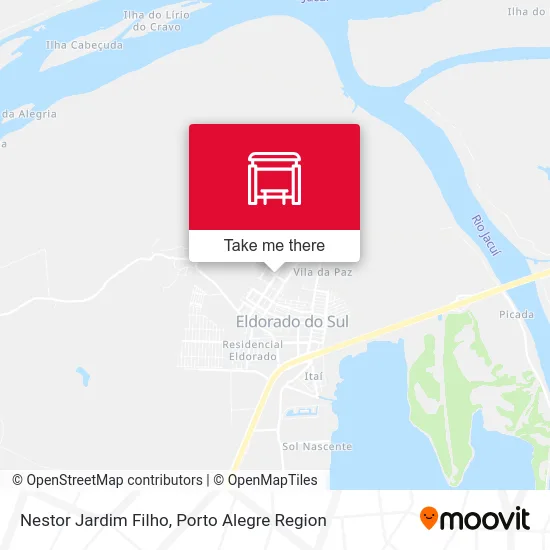 Nestor Jardim Filho map