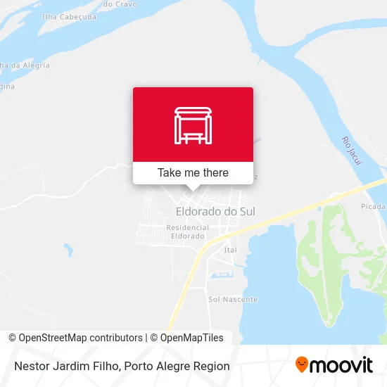 Nestor Jardim Filho map