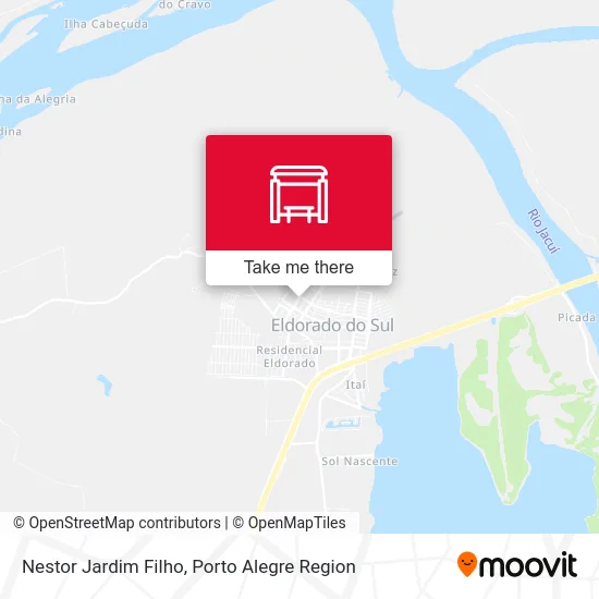 Nestor Jardim Filho map