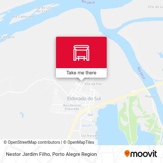 Nestor Jardim Filho map