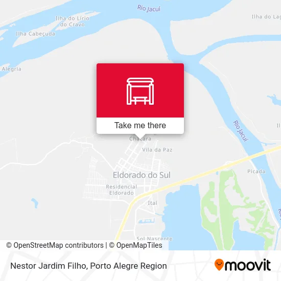 Nestor Jardim Filho map