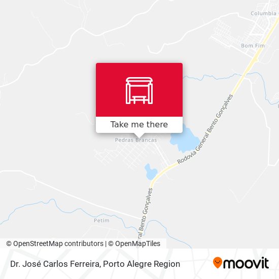 Dr. José Carlos Ferreira map