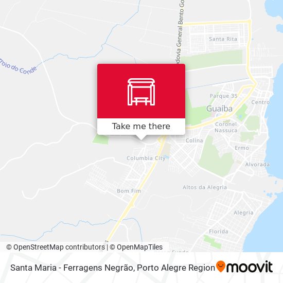 Santa Maria - Ferragens Negrão map