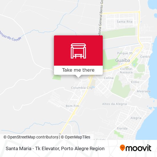 Santa Maria - Tk Elevator map
