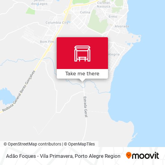 Adão Foques - Vila Primavera map