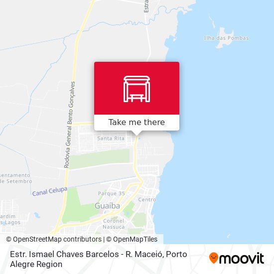 Estr. Ismael Chaves Barcelos - R. Maceió map