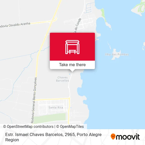 Estr. Ismael Chaves Barcelos, 2965 map