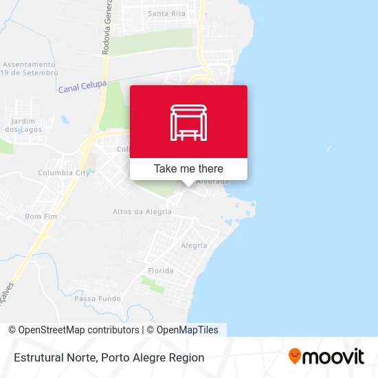 Estrutural Norte map