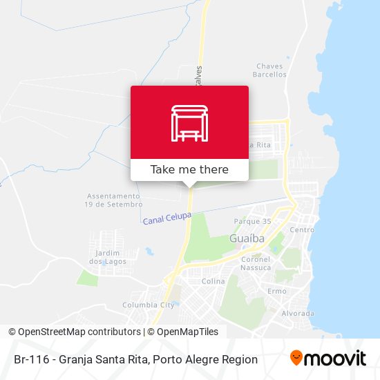 Br-116 - Granja Santa Rita map
