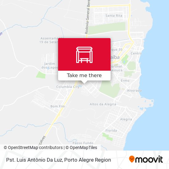 Pst. Luis Antônio Da Luz map