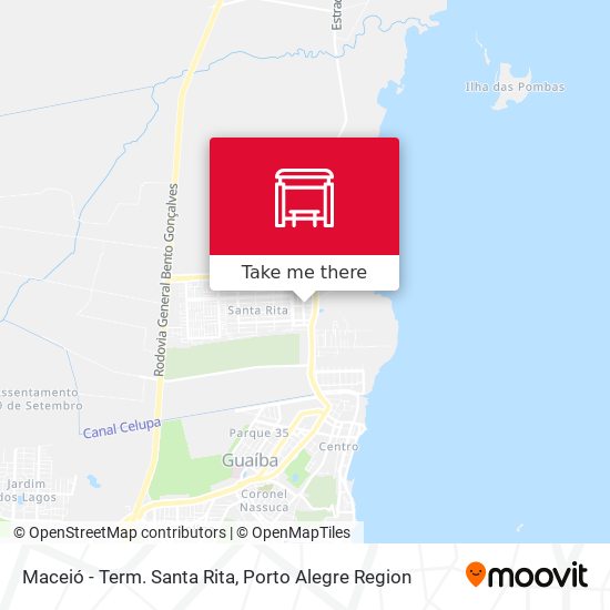 Maceió - Term. Santa Rita map