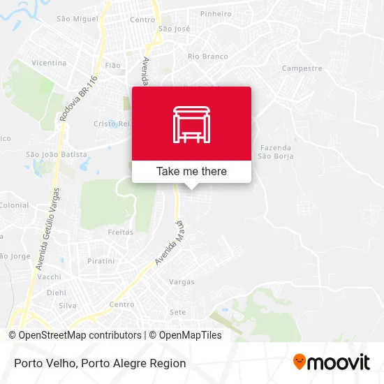Porto Velho map