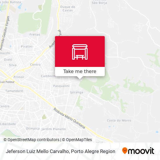 Jeferson Luiz Mello Carvalho map