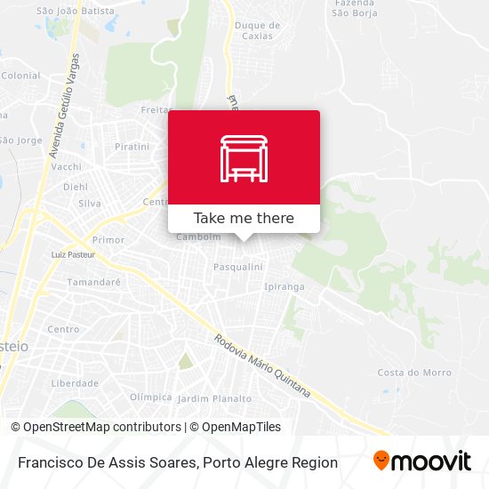 Francisco De Assis Soares map