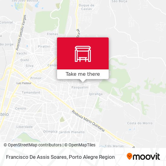 Francisco De Assis Soares map