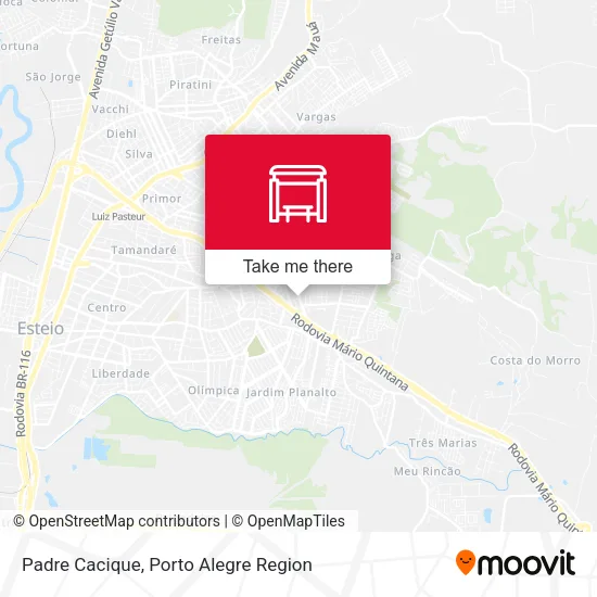 Padre Cacique map